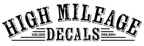 High MIleage Decals logo